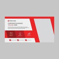 Horizontal Banner Template for Free Vector