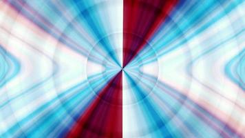 hypnotische symmetrische mehrfarbige geometrische Welle video