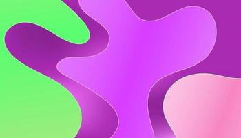 abstract shape with gradient color background vector