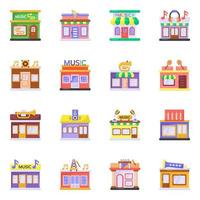 Pack of Instruments Shop vector