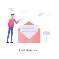 Email Marketing Promotion vector