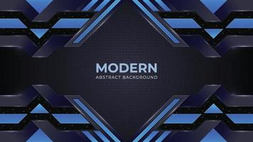 abstract blue background with the modern concept of light gradients vector