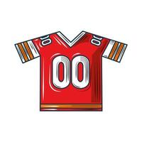 american football jersey vector