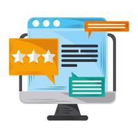 marketing digital media vector