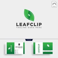 leaf movie cinema simple logo template vector illustration icon element vector file