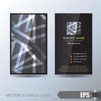 Business card template vector