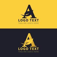 un icono de vector de plantilla de logotipo y símbolo de carta comercial vector gratis