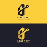 un icono de vector de plantilla de logotipo y símbolo de carta comercial vector gratis