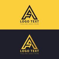 A business Letter Logo and symbol Template Vector icon Free Vector