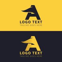 un icono de vector de plantilla de logotipo y símbolo de carta comercial vector gratis