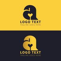 un icono de vector de plantilla de logotipo y símbolo de carta comercial vector gratis