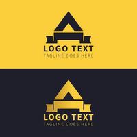 un icono de vector de plantilla de logotipo y símbolo de carta comercial vector gratis