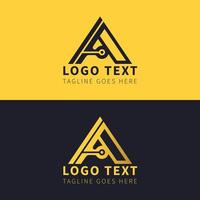 A business Letter Logo and symbol Template Vector icon Free Vector