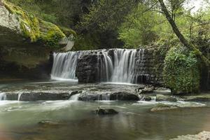 cascada de fosso castello en soriano nel cimino viterbo foto