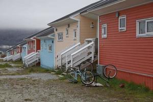 Houses of Nanortalik, Greenland photo