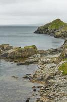 Coastal view in Lerwick, Shetland Isles, Scotland