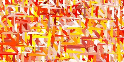 Light orange vector backdrop with triangles lines