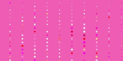 Light pink yellow vector background with spots