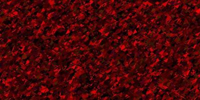 Dark multicolor vector texture with random triangles