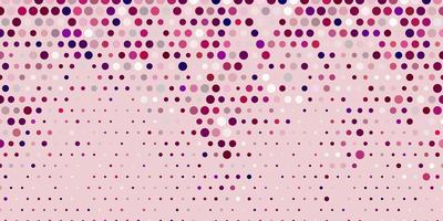 Light pink vector template with circles