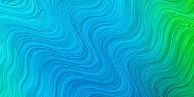 Light Blue Green vector layout with circular arc