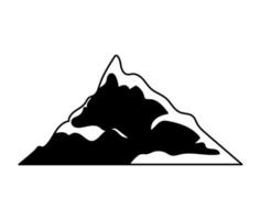 cute mountain design vector