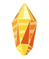 cute topaz crystal vector