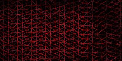 Dark multicolor vector abstract triangle template