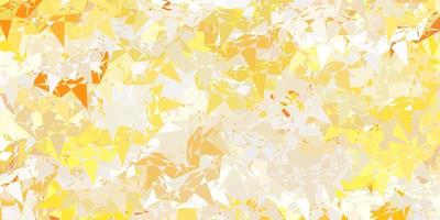 Light Orange vector layout with triangle forms