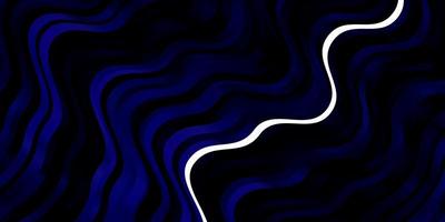 Dark BLUE vector background with lines