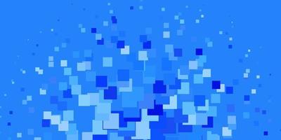 textura de vector azul claro en estilo rectangular
