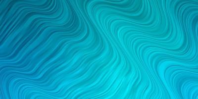 Light BLUE vector template with curved lines