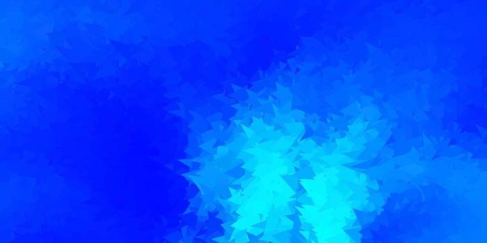 diseño de polígono degradado vector azul claro