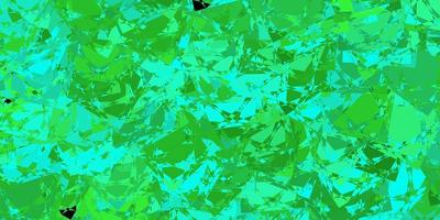 Light Green vector pattern with polygonal shapes