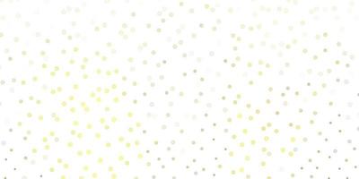 Light green yellow vector natural layout with flowers