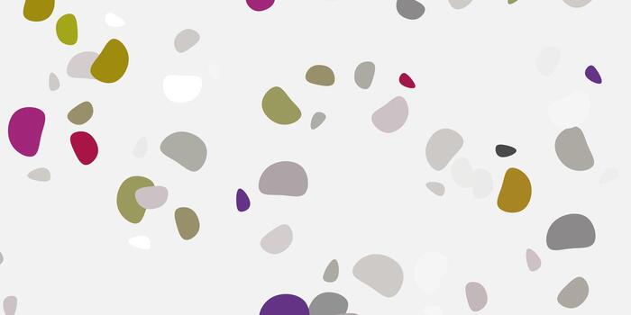 Light gray vector pattern with abstract shapes