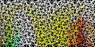 Light green yellow vector poly triangle texture