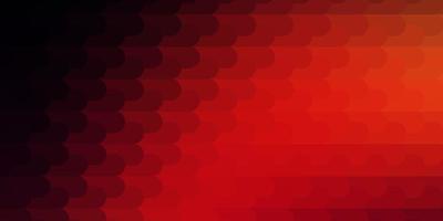 Dark Red vector texture with lines