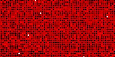 Dark Red vector pattern with spheres