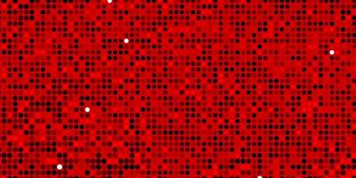 Dark Red vector pattern with spheres