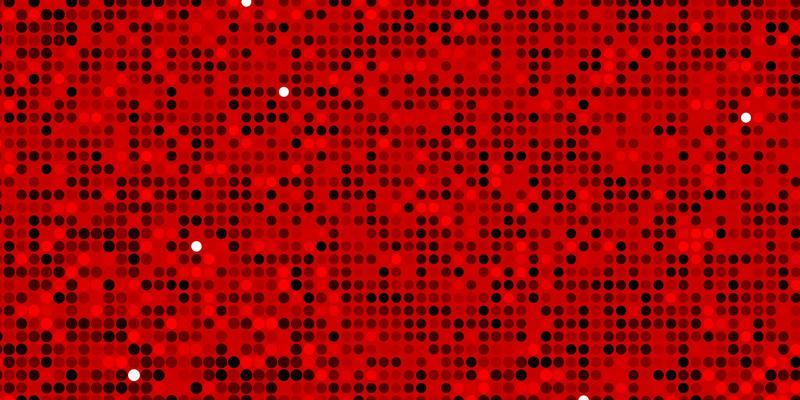 Dark Red vector pattern with spheres