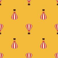 Abstract Kids seamless pattern background with balloon. Vector Illustration