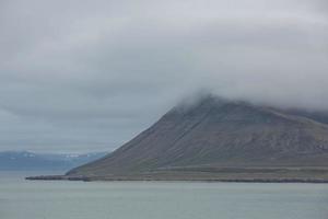 Landscape near Longyearbyen, Spitsbergen, Norway photo