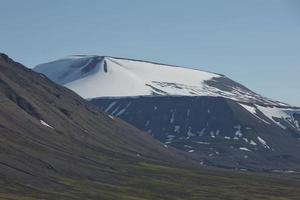 Landscape near Longyearbyen, Spitsbergen, Norway photo