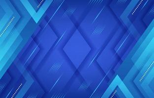 Abstract Geometric Blue Background vector