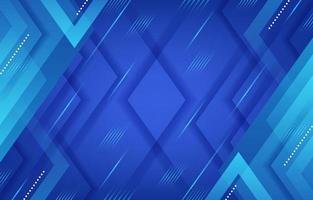 Abstract Geometric Blue Background vector