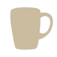 Isolated coffee mug vector design