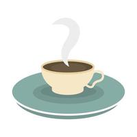 Isolated coffee cup vector design