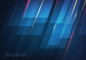 Abstract technology geometric overlapping hi speed line movement design background with copy space for text. vector