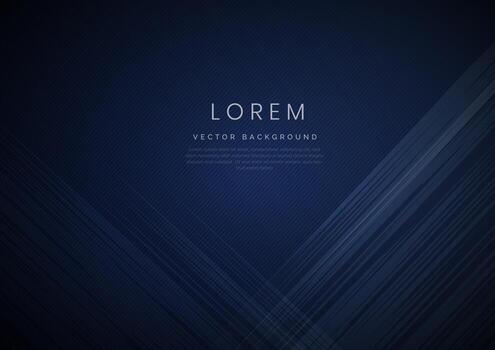 Fondo de capa de superposición diagonal geométrica azul abstracta. vector